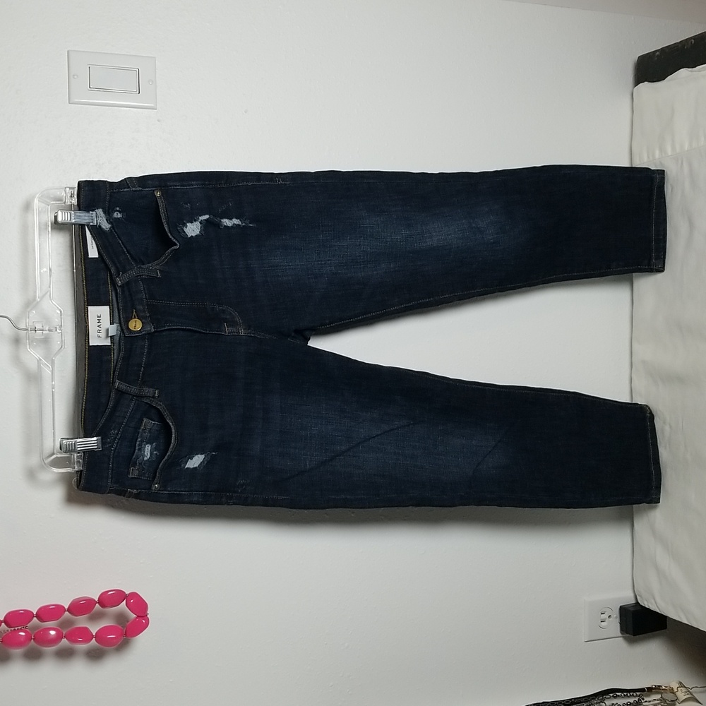 FRAME Le Garcon Crop Denim 27